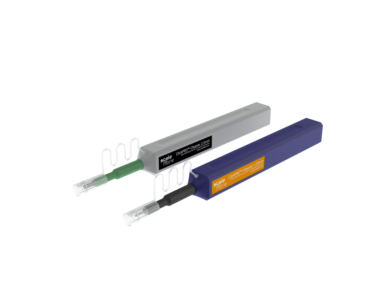 ClickPRO™ 클릭 클리너 제품군, 1.25mm 및 2.5mm