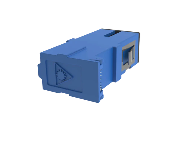 Adaptor Serat Optik SC - Biru