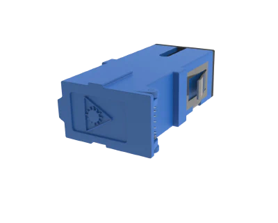 Adaptor Serat Optik SC - Biru