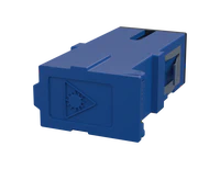 SC Fibre Optic Adapter - Blue