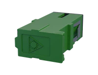 SC Fibre Optic Adapter - Green
