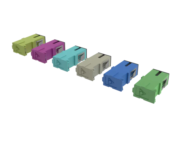 Adaptor Serat Optik SC - Biru