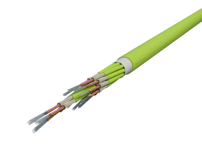 สาย SlimCORE™ 144F - OM5, สีเขียวมะนาว