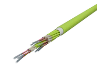 สาย SlimCORE™ 144F - OM5, สีเขียวมะนาว