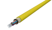 TightBEND™ 24 Fibre Indoor/Outdoor Tight Buffered Cable, Single Mode, Yellow