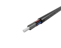 Kabel Serat Optik Tabung Longgar Ringkas yang Sepenuhnya Kering, 96 Serat