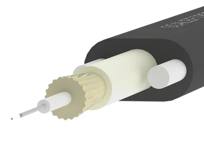 EasyDROP™ 1F Cable – Dielectric, Close Up