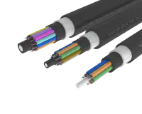 
High Strength Armoured Loose Tube Outdoor Fibre Cable – PE/PA/PE, 72, 96
and 144 Fibre