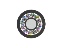 JetPATH™ 144F Air-Blown Mini Loose Tube Optical Fibre Cable, Cross Section