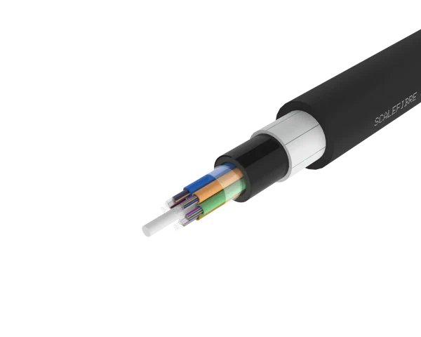 
Kabel Serat Luar Ruangan Tabung Longgar Berlapis Non-Logam – Jaket
PE/PA/PE, Serat 72, 96 dan 144