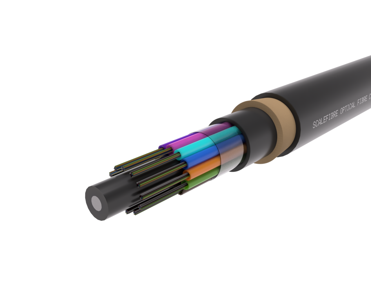 72F SkySPAN 长跨距 ADSS 光纤电缆