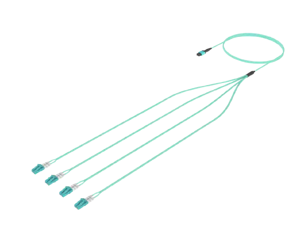 8 Fibre MPO to LC Fanout, Singlemode (G.657.A1)