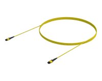 12 Fibre Single Mode MPO(12F) Trunk, Yellow