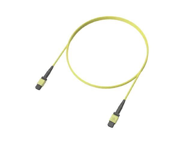 12 芯单模 MPO（12F）主干线，黄色