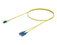 Single-mode Duplex Patch Cord - LC/APC to SC/UPC