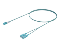 OM4 Duplex Patch Cord - SC-LC, Aqua