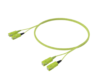 OM5 Duplex Patch Cord - SC/UPC to SC/UPC