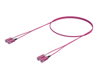 OM4 Duplex Patch Cord - SC-SC, Erika Violet