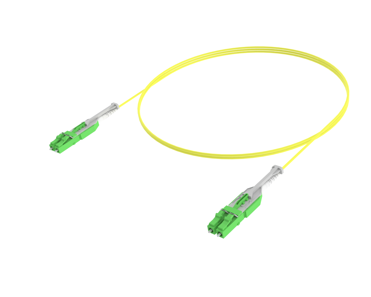 Kabel Patch Dupleks Kabel Tunggal Mode Tunggal - LC/APC ke LC/APC