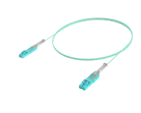 Kabel Patch Dupleks Kabel Tunggal OM4 - LC/UPC ke LC/UPC