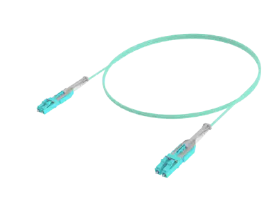 OM4 Single Cord Duplex Patch Cord - LC/UPC to LC/UPC