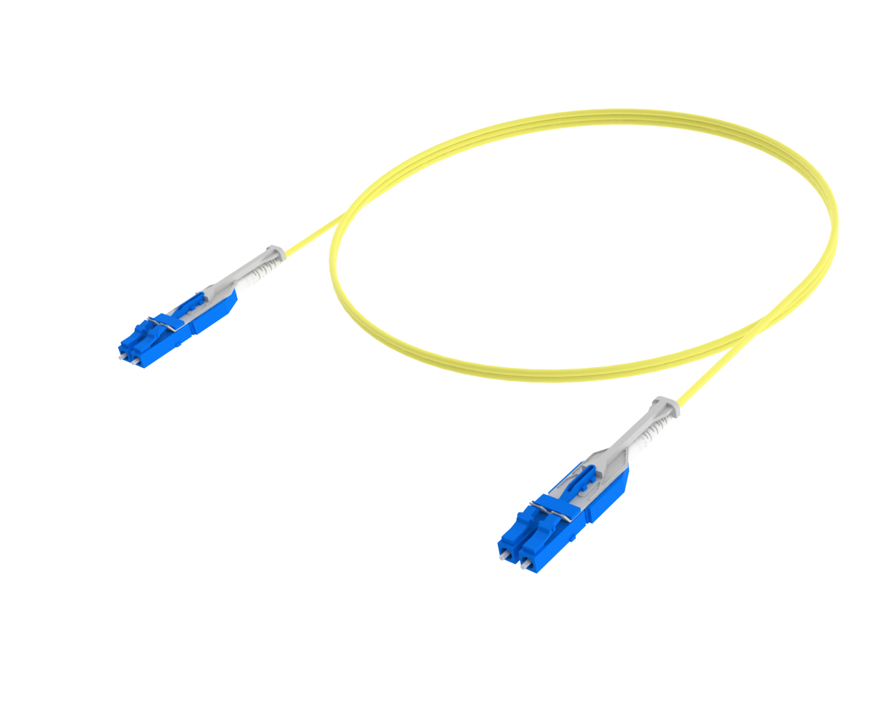 Kabel Patch Dupleks Kabel Tunggal Mode Tunggal - LC/UPC ke LC/UPC
