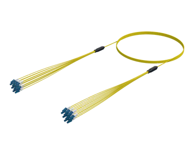 LC/UPC Micro Cable Assembly, 12-Fibre, Single-mode G.657.A1