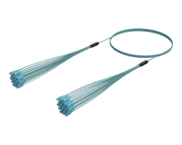 SC/UPC Micro Cable Assembly, 24-Fibre, OM4 Aqua