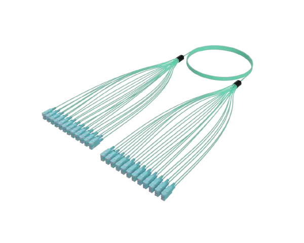 Rakitan Kabel Mikro SC/APC, 24 Serat, Mode Tunggal G.657.A1