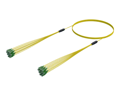 SC/APC Micro Cable Assembly, 12-Fibre, Single-mode G.657.A1
