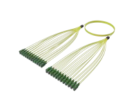 Rakitan Kabel Mikro SC/APC, 24 Serat, Mode Tunggal G.657.A1