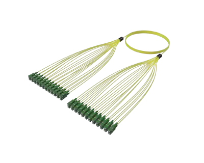 Rakitan Kabel Mikro SC/APC, 24 Serat, Mode Tunggal G.657.A1